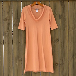 Prairie Underground Short Sleeve Falconet Dress Women’s Small Organic Cotton